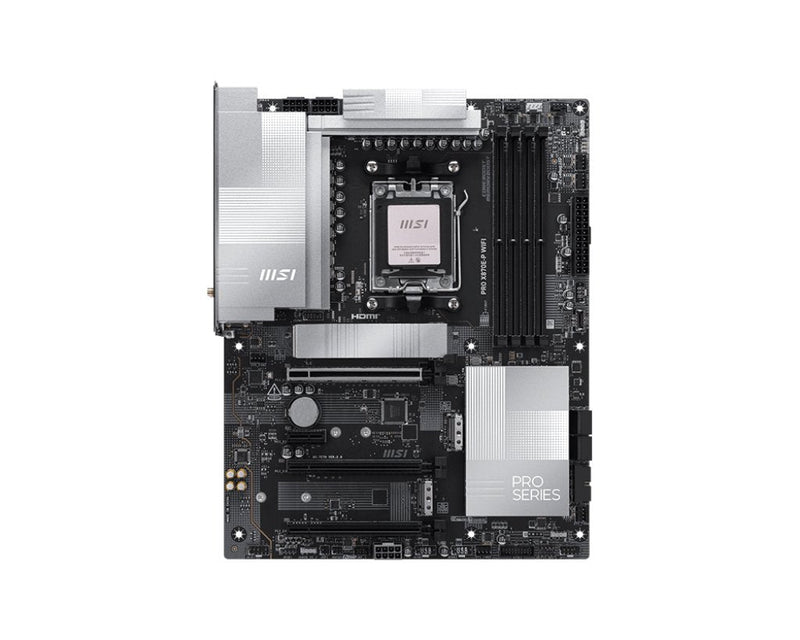 MSI Motherboard X870E ATX AM5 Pro X870E-P Wi-Fi DDR5 PCIE 5.0 Wi-Fi 7 5G LAN RGB