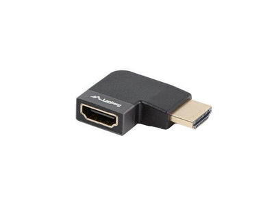 Lanberg Adapter 8K Hdmi(m) a Hdmi(h) Angulo Derecha Aluminium Silver — image 1