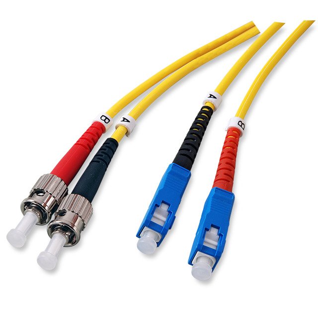 Efb Duplex Network Cable Sc-st OS2 G652D 1M Lszh 3MM Yellow