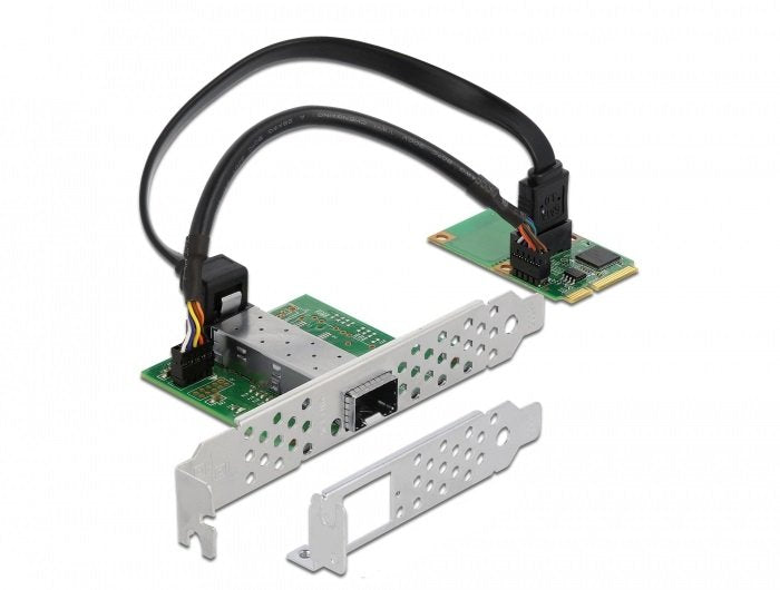Delock Mini PCIE I / Or PCIE Size Complete 1 X Sfp Gigabit LAN