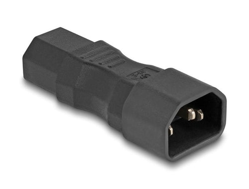 Delock 80467 Cambiador Género Cable IEC 60320 C14 IEC 60320 C13 Black — image 1