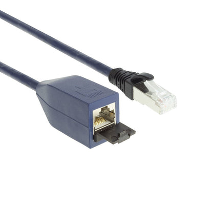 Blue 5 Meters Lszh SFTP CAT.6A Mptl Extension Cable Snagless With RJ45 Connectors — image 1