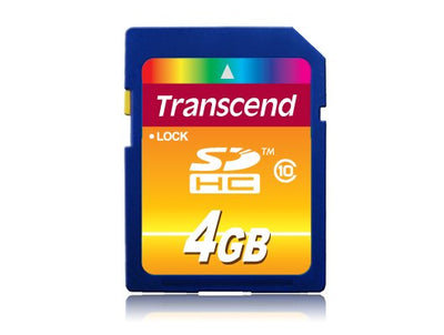 Transcend TS4GSDHC10 Memory Flash 4GB Sdhc Clase 10 — image 1