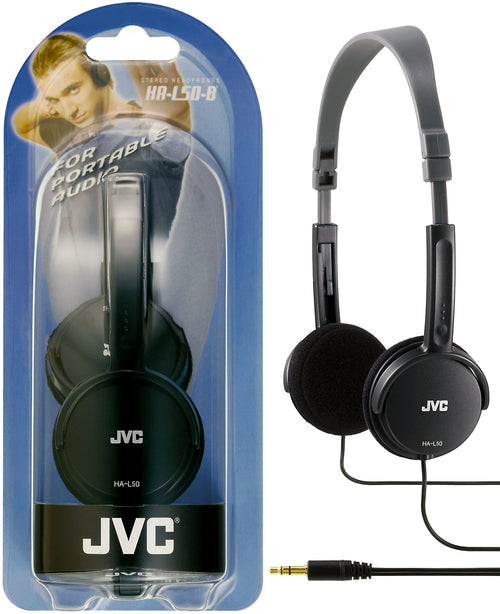 Jvc HAL-50-B Headphones Ultra-ligeros And Plegables Colour Black — image 1