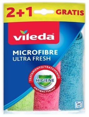 Vileda Cloth Microfibras Ultrafresh 2 + 1 167602