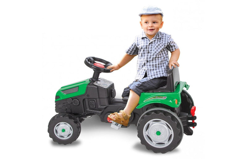 Jamara Pedal Tractor Strong Bull Correpasillos With Forma Tractor