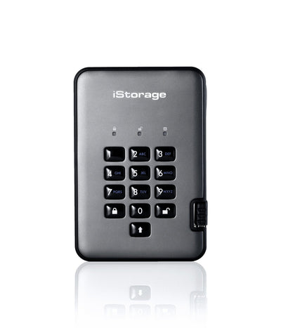 Istorage Drive SSD External Diskashur PRO2 256-BIT 512GB - Classified - Graphite — image 1