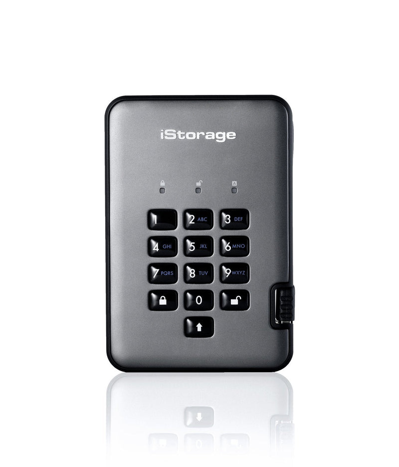 Istorage Diskashur PRO2 SSD 256-BIT 1TB - Classified - Graphite