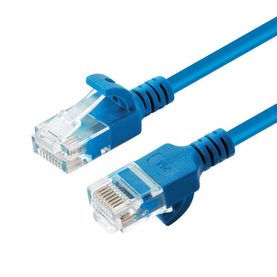 Microconnect W125628005 Network Cable Blue 1M CAT.6A U/UTP [UTP] — image 1