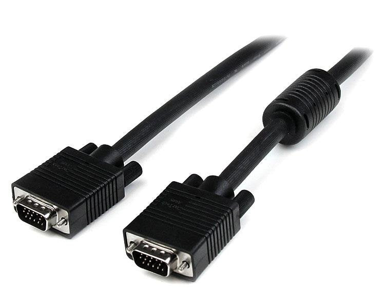 StarTech.com Cable 15M Vídeo VGA Coaxial High Resolution Monitor HD15 Male HD15 Male Cable VGA HD-15 (VGA) (m)