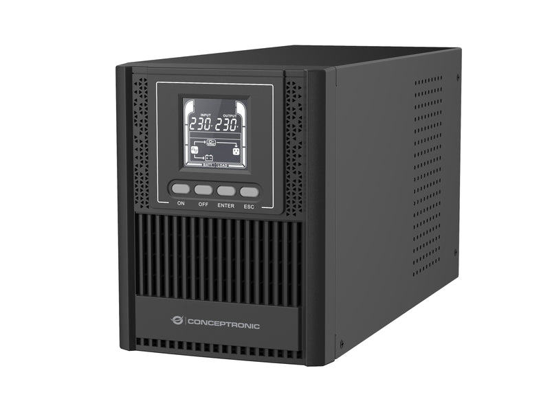 Conceptronic Zeus Usv 1000VA 900W Online Ups, IEC Epo Port