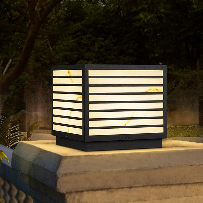 Solar Pillar Lamp Courtyard Outdoor Waterproof
