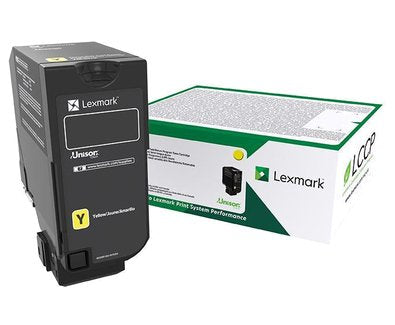 Lexmark Cs/Cx 827 Cartridge Toner Yellow Retornable — image 1