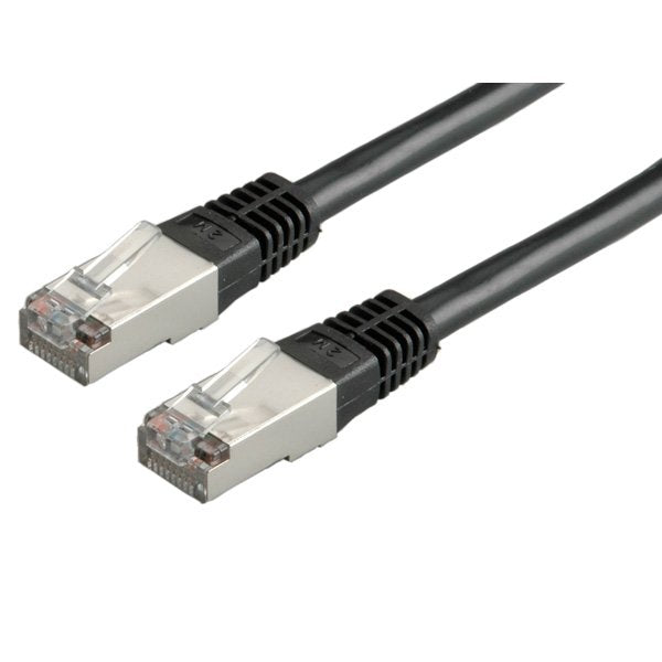 Value Network Cable KAT.6 Class And S FTP Pimf Black 10M