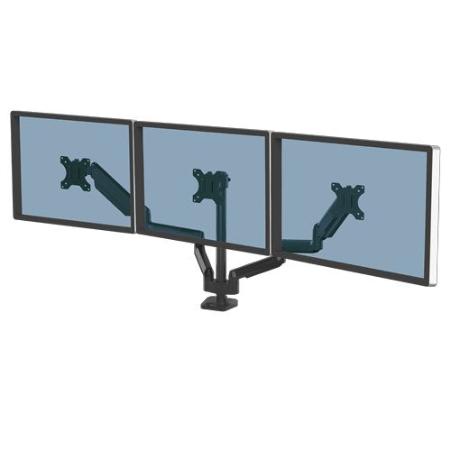 Fellowes Arm Triple Monitor Platinum
