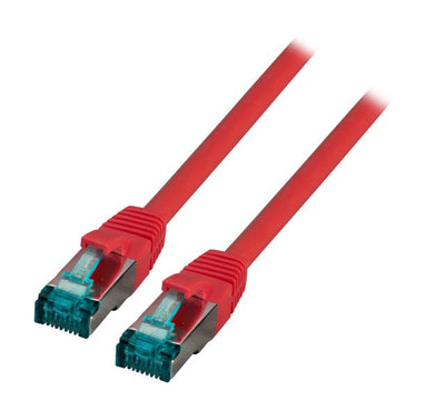 Efb RJ45 Network Cable S FTP, CAT.6A, Lszh, 0.25M, Red — image 1