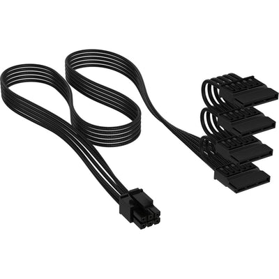 Corsair Cable SATA Power, 750MM, Individ. Sleeved, Black — image 1