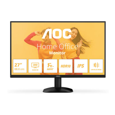 AOC Monitor 27 Q27B35E IPS 2560X1440 16:9 300CD M2 1MS HDMI USB Headphone Out — image 1
