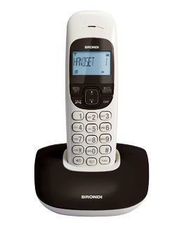Brondi Phone Inalámbrico Nice Nero/Bianco