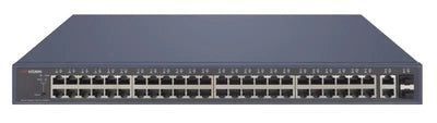 Hikvision Switch PoE Smart 48 Ports Gigabit, 2x RJ45 Gigabit, 2X Fibre Optic, 470W DS-3E1552P-SI( Or -std) — image 1