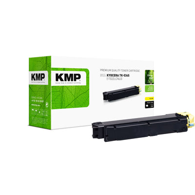Kmp Toner Kyocera TK-5345Y 1T02ZLANL0 Yellow 9000 Copias Remanufactured — image 1