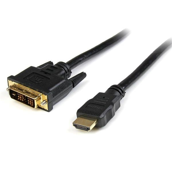 StarTech HDMI Cable a DVI-d 1M Black HDDVIMM1M