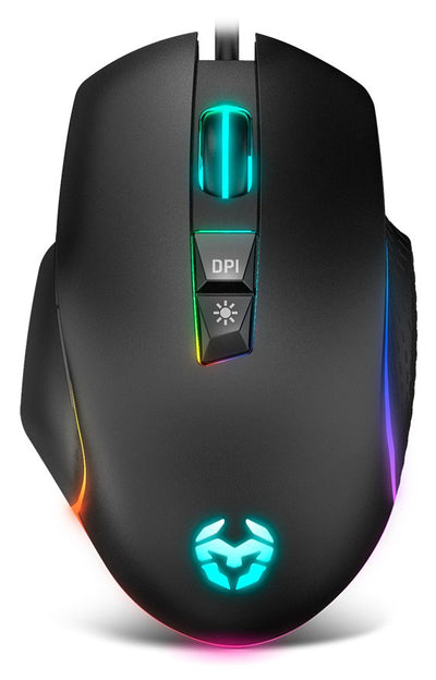 Krom Mouse Keos Gaming RGB 6400DPI RGB Rainbow 7 Buttons USB Nxkromkeos — image 1
