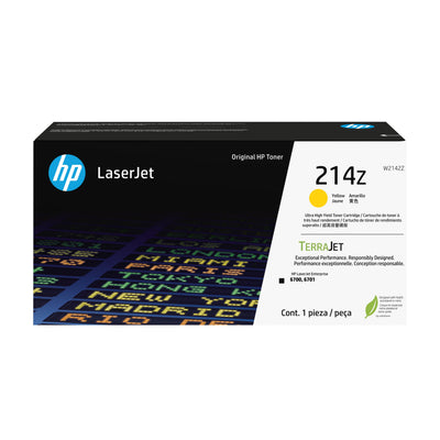 HP Genuine Toner 214Z Yellow W2142Z — image 1