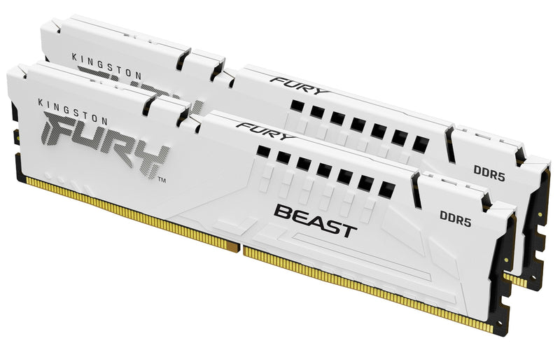 Kingston Memory Fury 64GB DDR5 6400 (2X 32GB) Kit Dual Fury Beast, Intel Xmp, AMD Expo KF564C32BWEK2-64