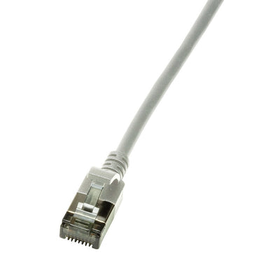 Logilink Patchkabel CAT.6A STP Tpe Slimline Grey 2,0M — image 1