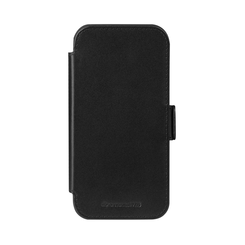 DBRAMANTE1928 Copenhagen Case With Cover Phone Mobile Phone Leather Grano Entero Black Apple Iphone 17