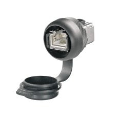 White IE-FCM-RJ45-C Frontcom Micro RJ45 Empalme — image 1