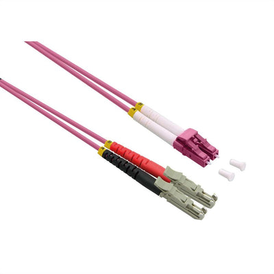 Roline Lwl-cable Duplex 50 125M OM4, Lsh Lc, Lsoh, Violett, 2M — image 1