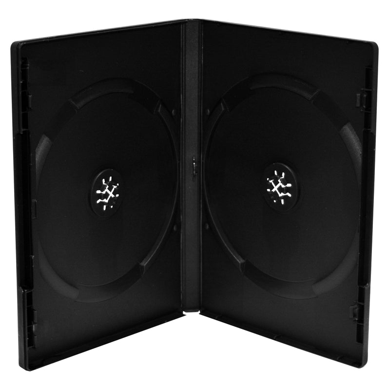 Mediarange Dvd Leerbox 50PCS Double Black