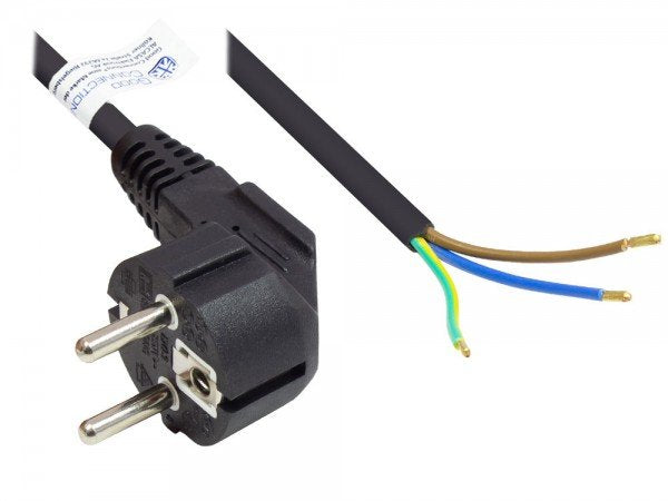 Good Connections Contact Protección-st. Angulado. Open End Black 3M