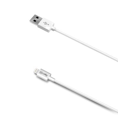 Celly Cable USB 2.0A Male / Apple Lightning Male 2M White — image 1