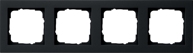 Gira 021409 Frame Embellecedor 4F Gira E2 Black