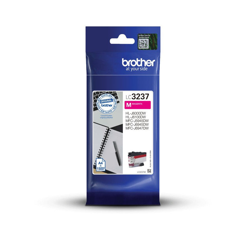 Brother Genuine Ink LC3237BK Magenta 1500PG