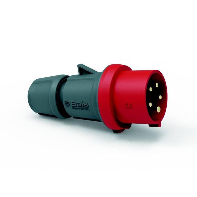 Bals Connector Male Innolinq Qc 16A 5P 400V 200 6H IP54 Red Blank