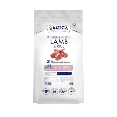 Baltica Nutraceutic Hypoallergenic Lamb & Rice M 12KG — image 1