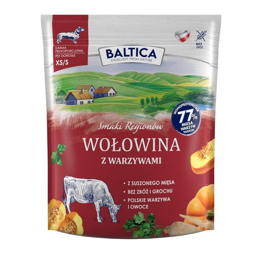 Baltica Smaki Regionów Beef With Vegetables Small Breeds Mono - Alimento Seco Perros - 1KG — image 1