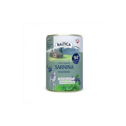 Baltica Smaki Regionów Corzo With Bayas - Comida Húmeda Perros - 400G — image 1