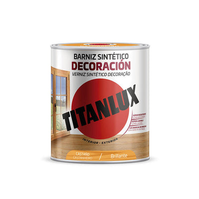 Titanlux Barniz Sintético Decoración Glossy Castañ Or 0,250L M10100114 — image 1