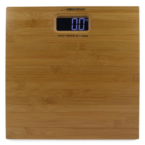 Esperanza Scale Bathroom Bamboo EBS012 Colour Brown — image 1