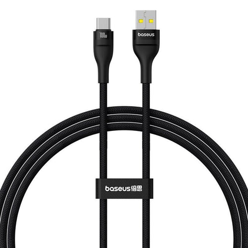 Baseus Flash 2 Cable Charging Fast USB a USB C 1M 100W Black — image 1