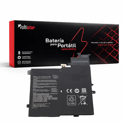Battery Laptop C21N1701 Asus Vivobook S14 X406UA Series 7.6V 4000MAH 30WH — image 1