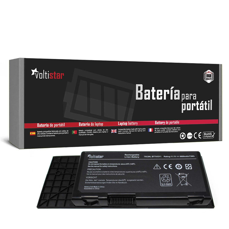 Battery Laptop Dell Alienware M17X R3 M17X R4 318-0397 Btyvoy 17XC9N C0C5M 5WP5W