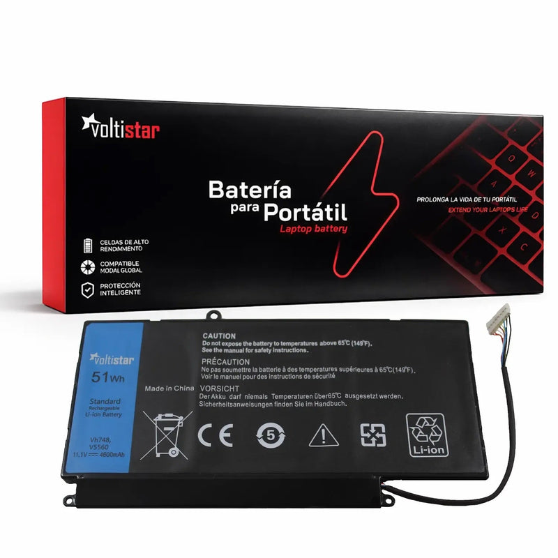 Battery Laptop Dell Vostro 5460 5470 5480 5560 V5460 V5470 V5480 V5560 VH748