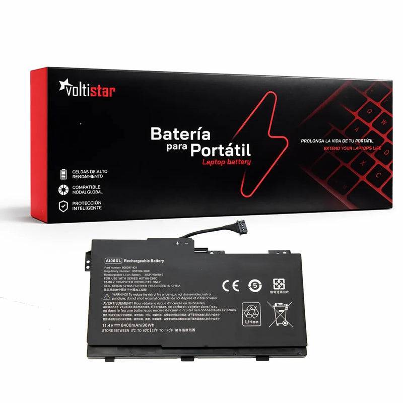 Battery Laptop HP Zbook 17 G3 AI06XL - 808451-001