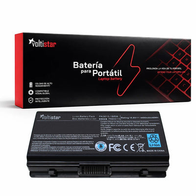 Battery Laptop Toshiba Satellite Pro L40 L40-159 L45 PA3615U-1BRM PABAS115 PA3615U-1BRS — image 1